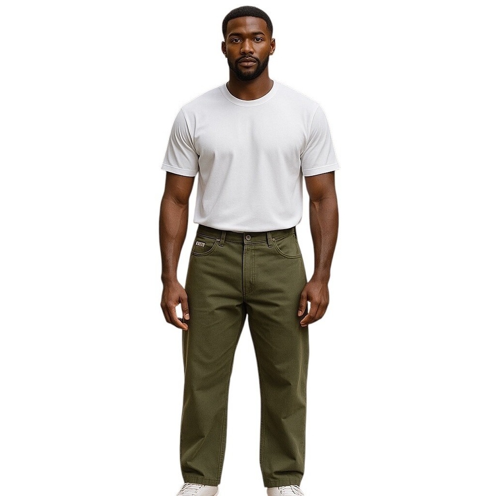 Tyndale FRMC Flame‎ Resistant Carpenter Pants Workwear Olive Green W36 L30